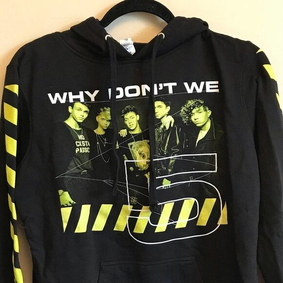 Independent M “Why Don’t We” band hoodie black - Picture 2 of 8